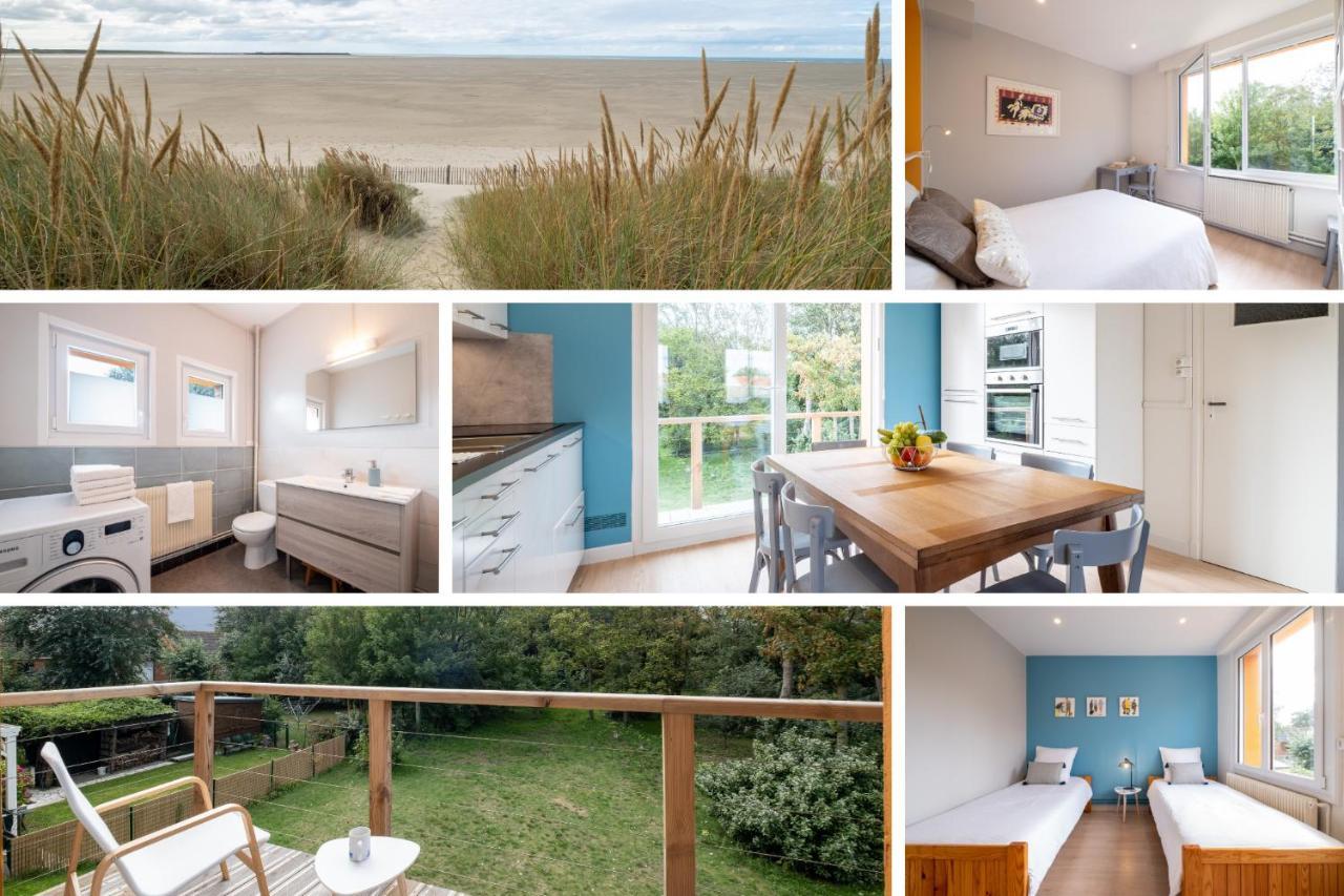 Appartement La Rafale - accès privé plage - jardin - arrivée autonome Gravelines Extérieur photo