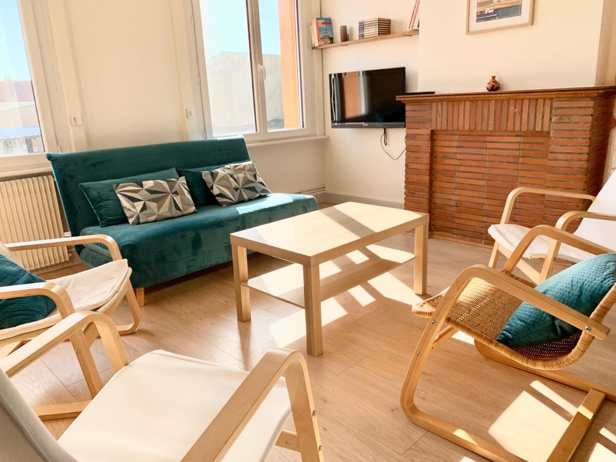 Appartement La Rafale - accès privé plage - jardin - arrivée autonome Gravelines Extérieur photo